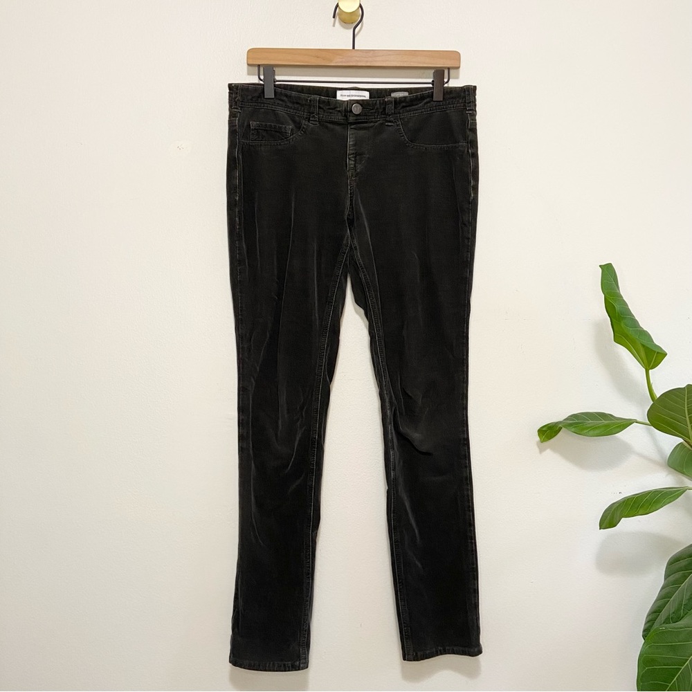 Pilcro and the Letterpress Anthropologie Lightweight Stretch Corduroy Leggings